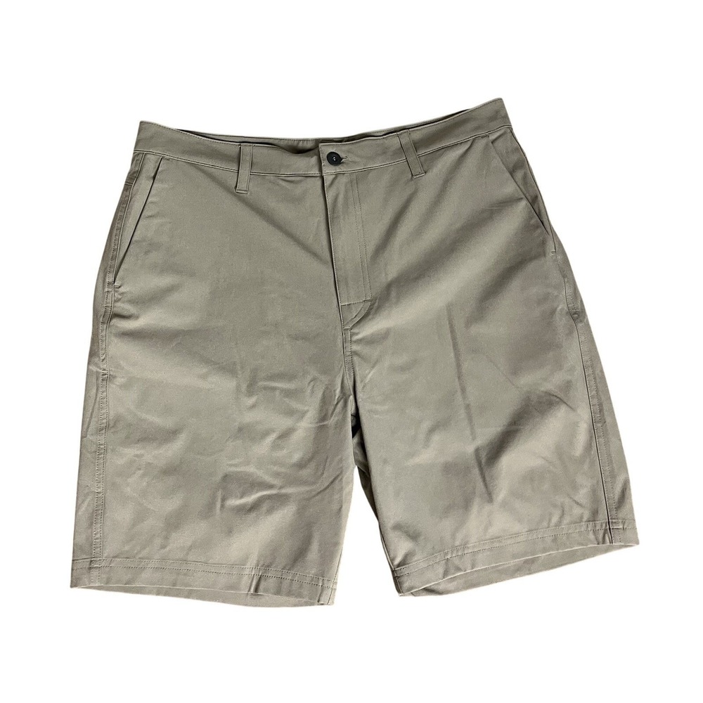 SAXX Shorts Mens Size 34 Go To Town Performance Mesh Lined Beige